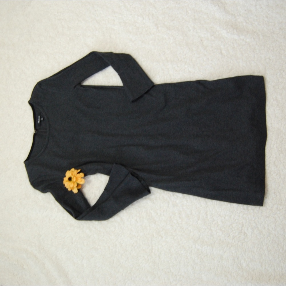 Madewell Knit Bell Sleeve Long Sleeve Dress XS - Picture 2 of 8